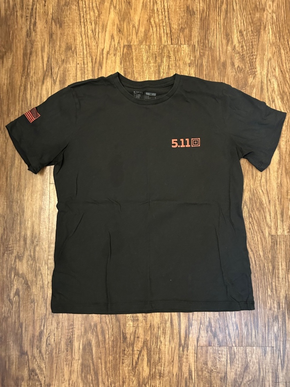 5.11 Tactical Black Short-Sleeve T-Shirt